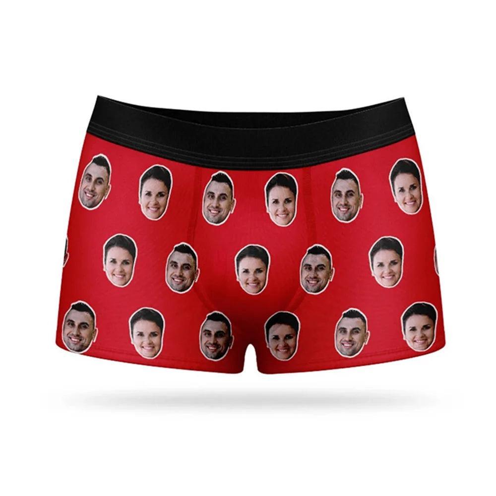 Custom Personalized Photo Pet Face Printed Photo Men'S Underwears Gift - Prestige Shoppes