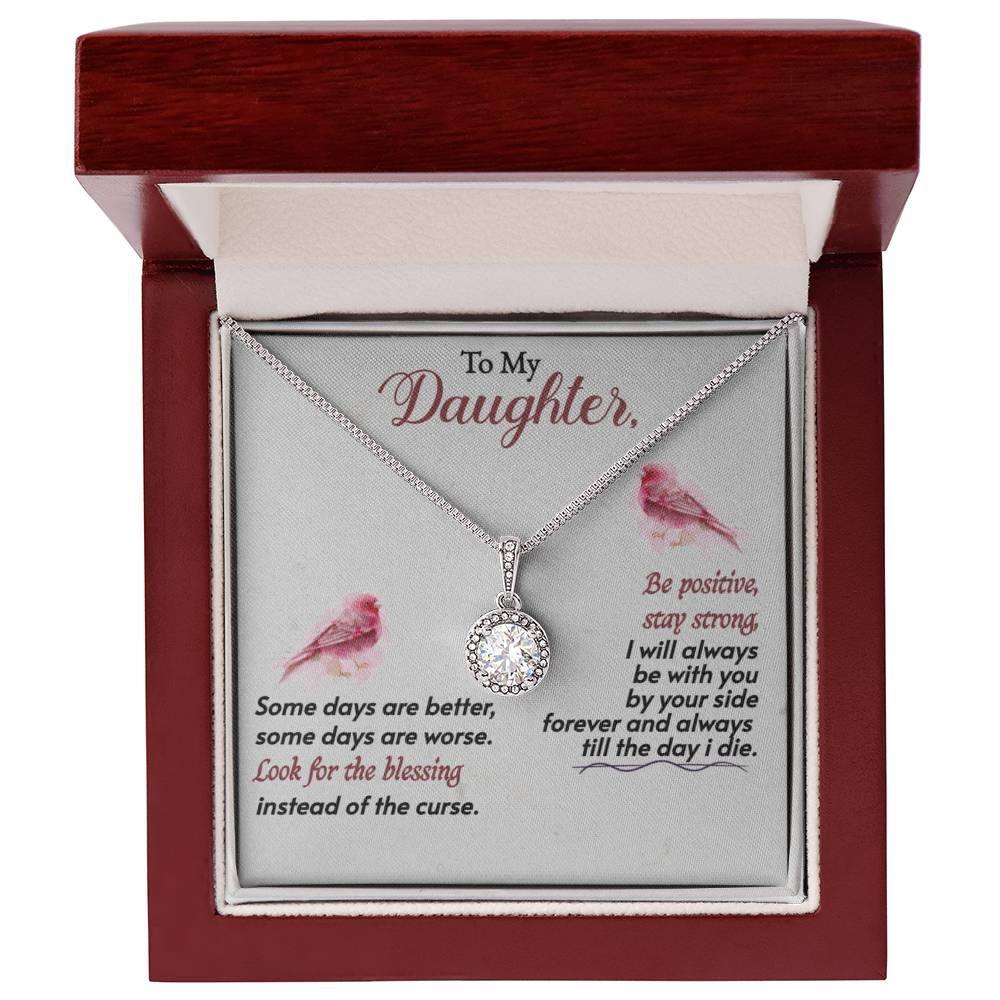 To My Daughter Look For The Blessing - For Daughter's From Parents - Eternal Hope Necklace - Prestige Shoppes