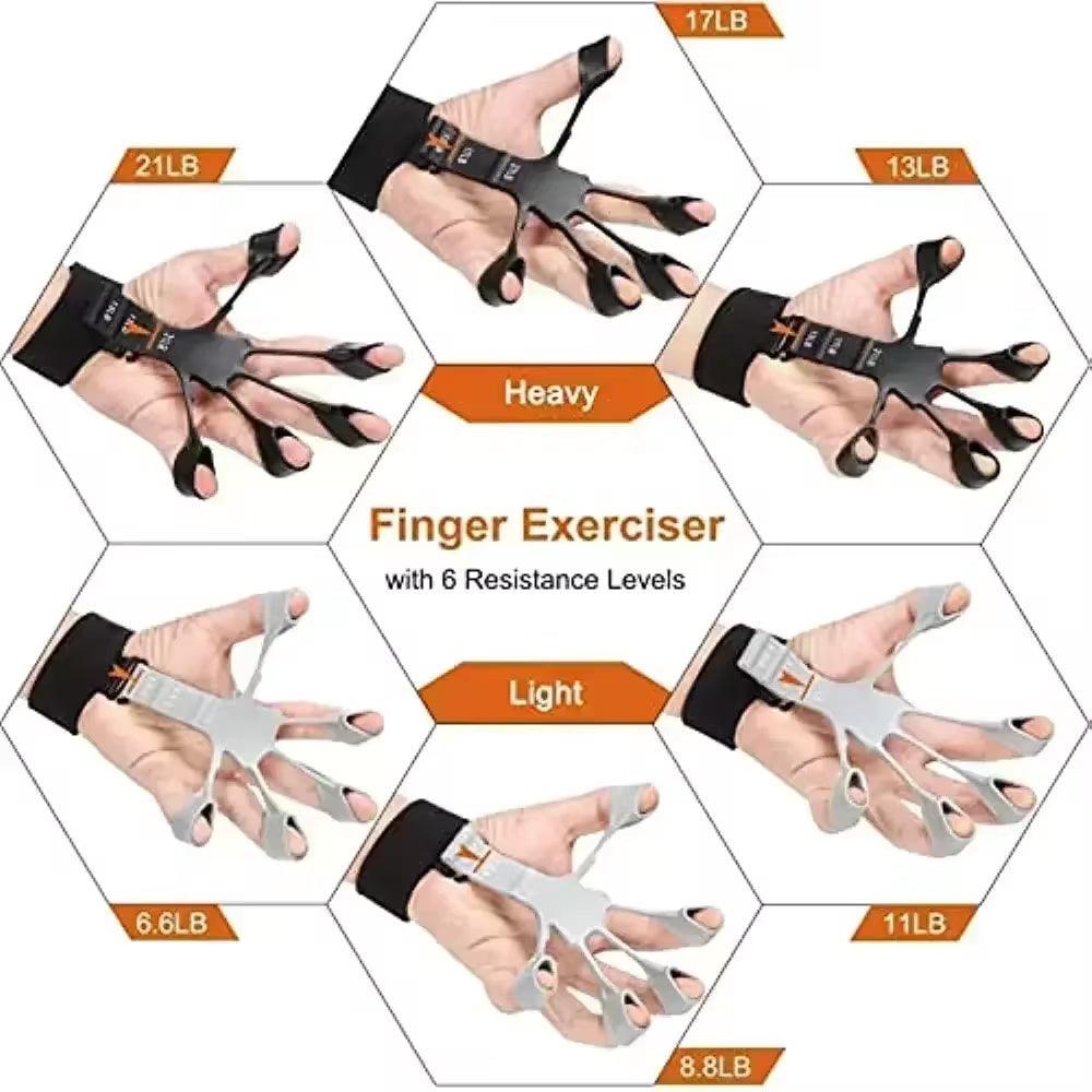 Silicone Grip Training and Exercise Finger Stretcher - Prestige Shoppes