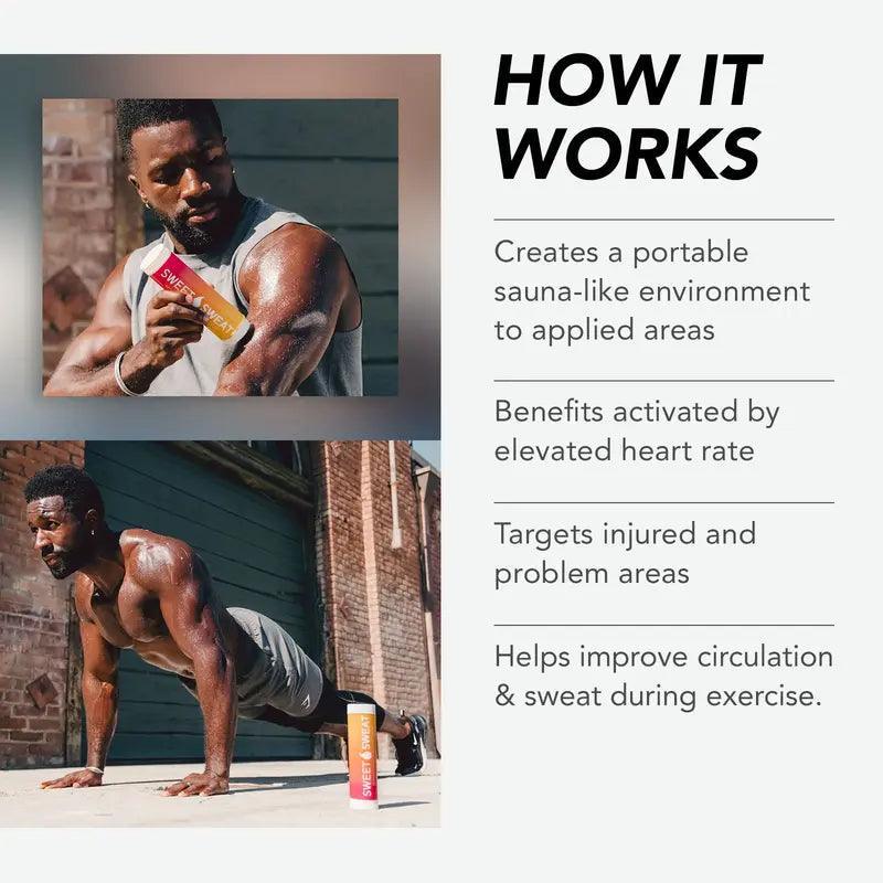 Sweet Sweat Workout Enhancer Roll - On Gel Stick - Prestige Shoppes